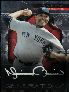 Topps Bunt Mariano Rivera Finest Sig