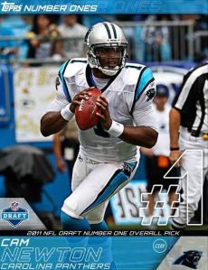 Topps Huddle Number One Cam Newton