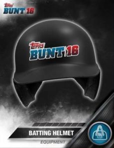 Topps Bunt Equipment Helmet