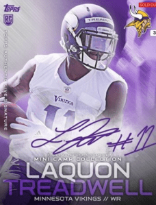 Topps Huddle Live Signature Rookie Premiere